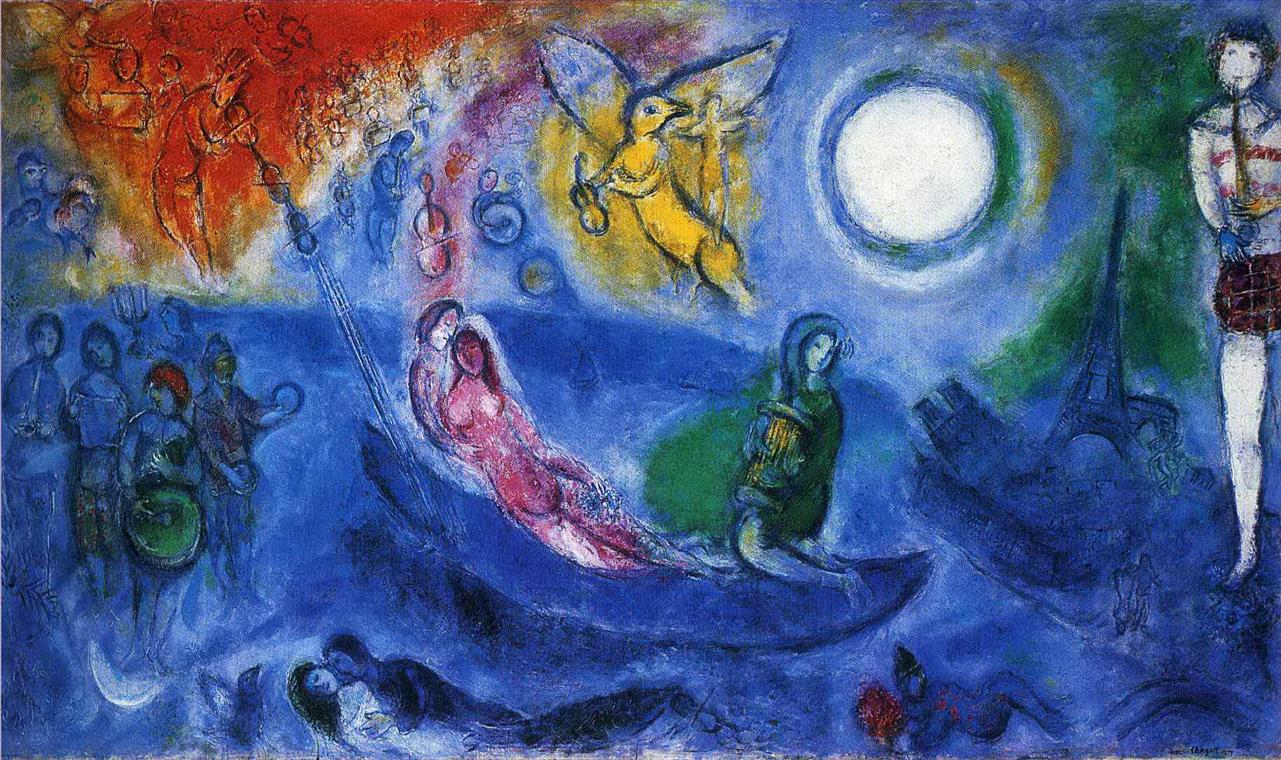 Le Concert contemporain Marc Chagall Peintures à l'huile